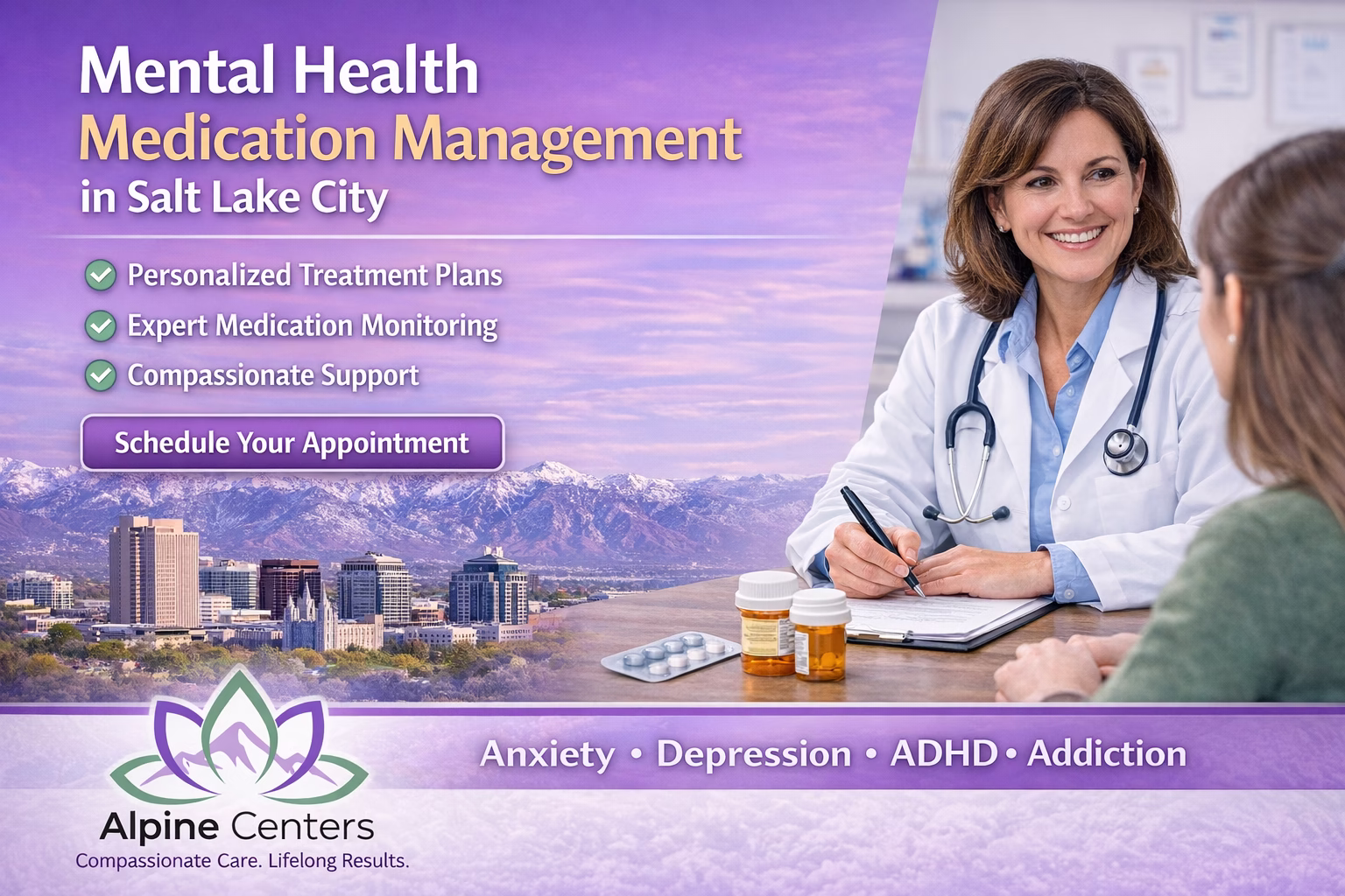 Mental Health Medication Management Alpine Centers Salt Lake City